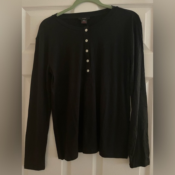 J. Crew Eco Dreamiest Henley (S) - New with Tags - Picture 2 of 3
